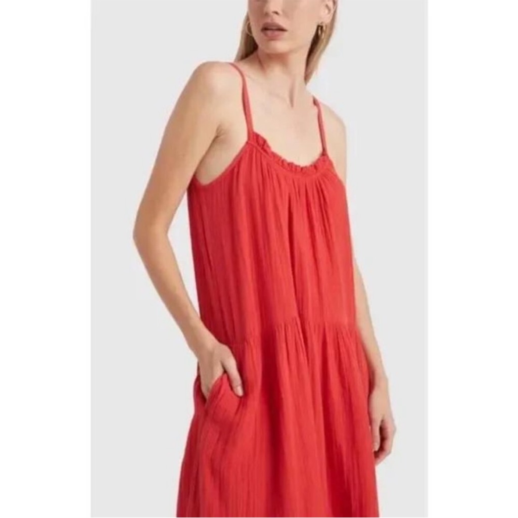 Xirena Red Maxi Dress